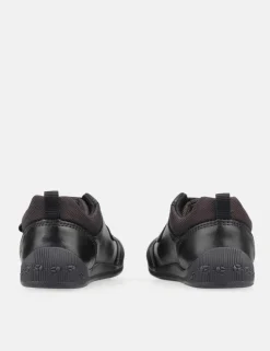Kids' Leather Riptape Schoolwear Shoes (6 Small - 10½ Small)