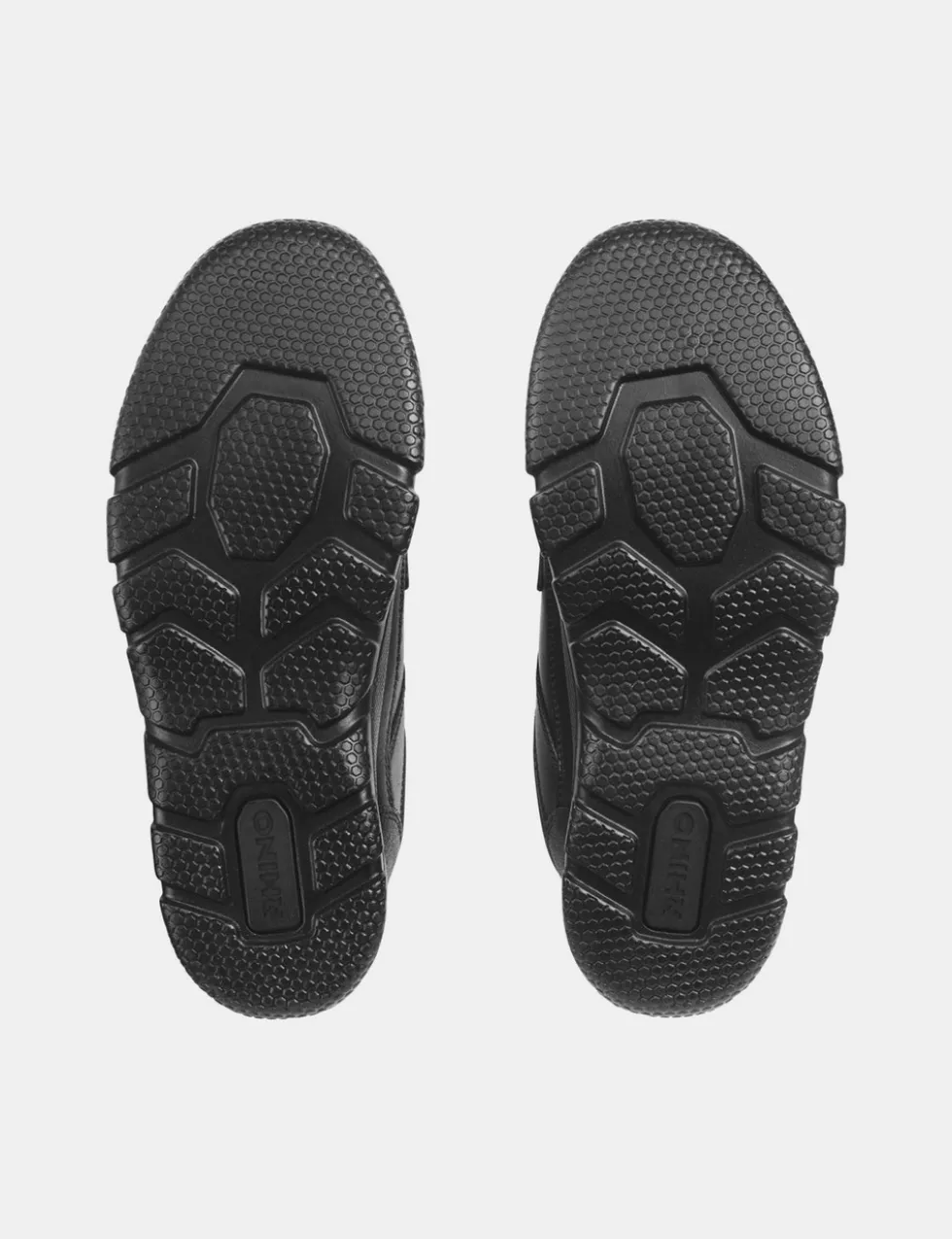 Kids' Leather Riptape Schoolwear Shoes (12 Small - 9 Large)