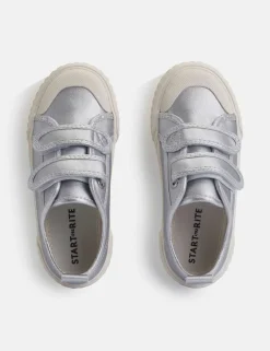 Kids' Leather Riptape Trainers (6 Small-3 Large)