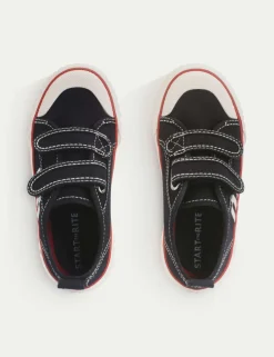 Kids' Leather Riptape Trainers (6 Small-3 Large)