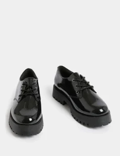 Kids' Leather School Shoes (13 Small - 7 Large)