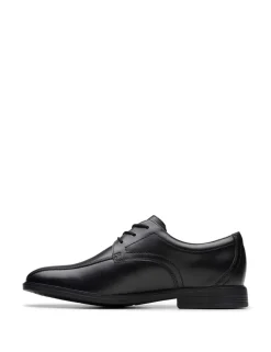 Kids' Leather School Shoes (3 Large-9 Large)
