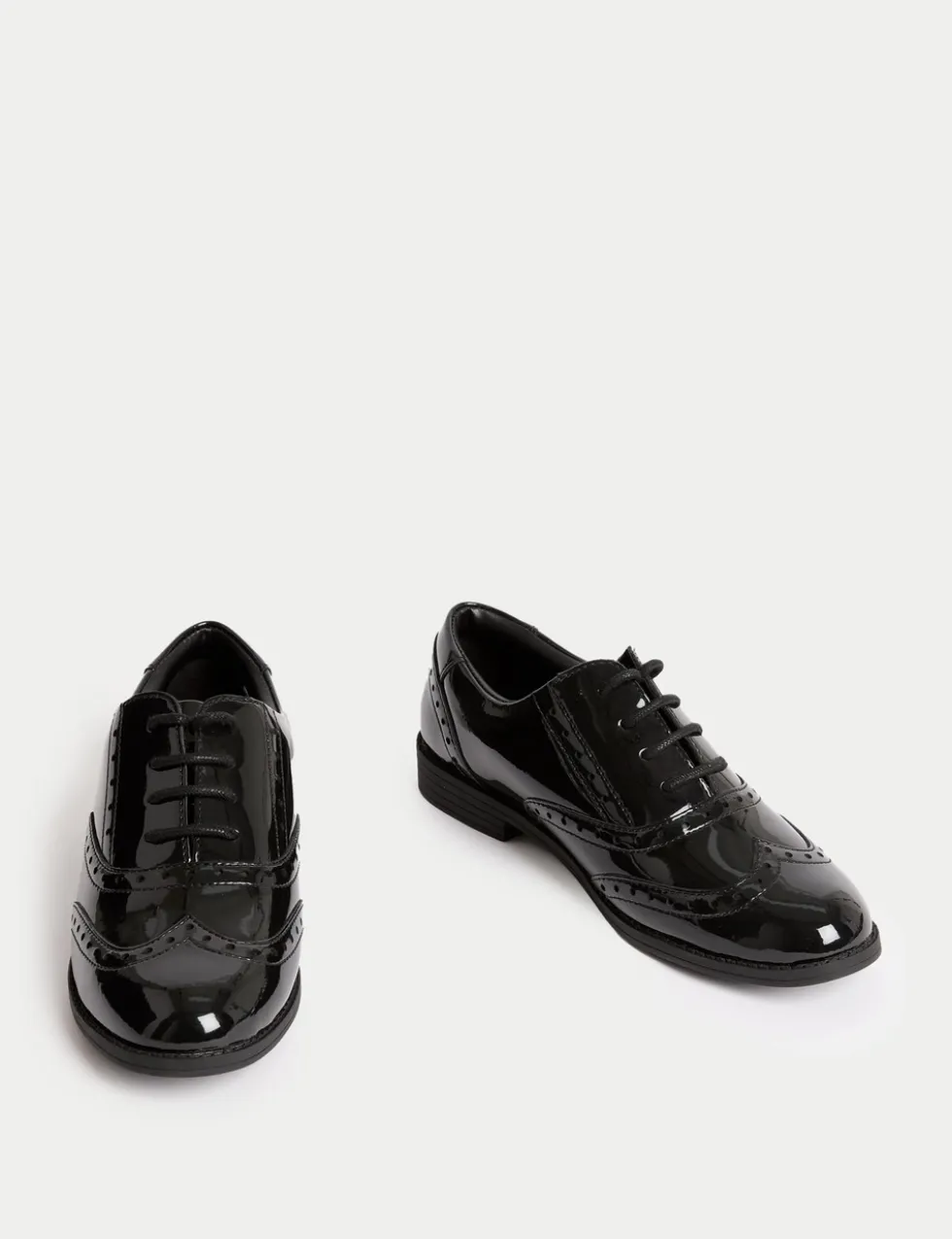 Kids' Leather School Shoes (13 Small - 7 Large)