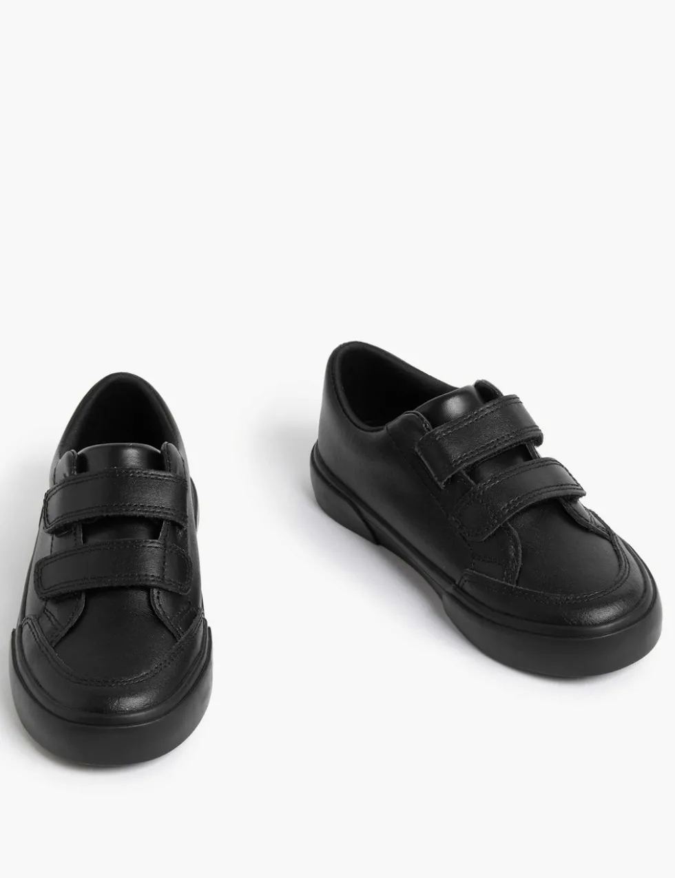 Kids' Leather School Shoes (8 Small - 2 Large)