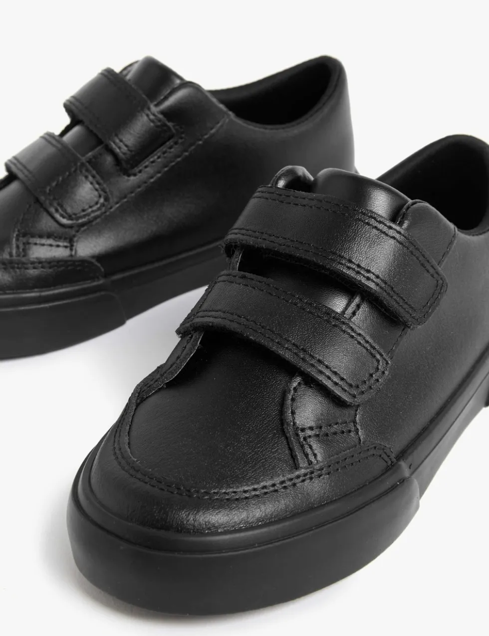 Kids' Leather School Shoes (8 Small - 2 Large)