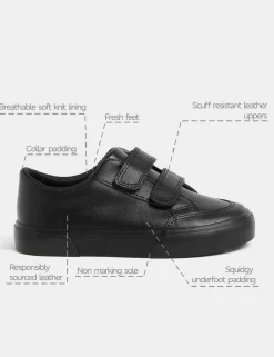 Kids' Leather School Shoes (8 Small - 2 Large)