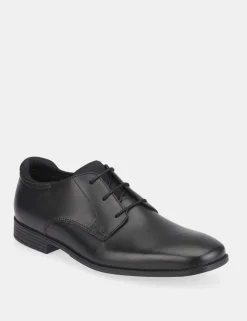 Kids' Leather School Shoes (2 Large - 5½ Large)