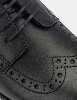 Kids' Leather Schoolwear Brogues (12.5 Small - 9 Large)