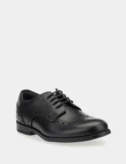 Kids' Leather Schoolwear Shoes (10 Small - 13.5 Small)