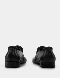 Kids' Leather Slip-On Schoolwear Shoes (6 Large - 11 Large)