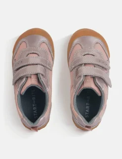 Kids' Leather Star Trainers (4 Small - 10½ Small)