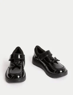 Kids’ Leather T-Bar School Shoes (8 Small - 2 Large)
