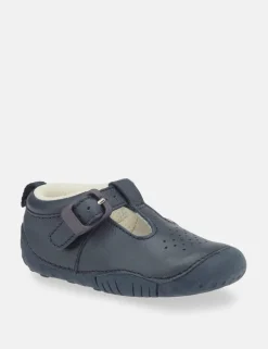 Kids' Leather T-Bar Shoes (2 Small - 5 Small)