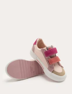 Kids' Low Top Canvas Riptape Trainers (4 Small - 2 Large)