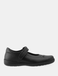 Kids' Mary Jane Riptape Schoolwear Shoes (9 Small - 3½ Large)