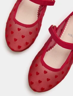 Kids' Mesh Ballet Shoes (4 Small-2 Large)