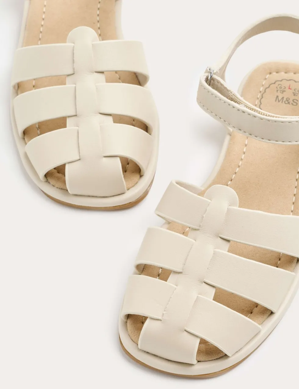 Kids' Metallic Fisherman Sandals (4 Small - 6 Large)