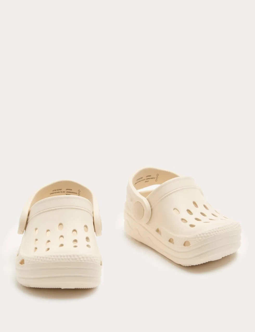 Kids' Mini Me Plain Clogs (3-4 Small)