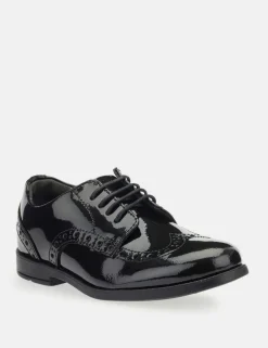 Kids' Patent Brogue School Shoes (5 Large - 9 Large)