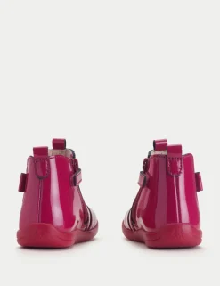 Kids' Patent Floral Chelsea Boots (4 Small - 8 Small)