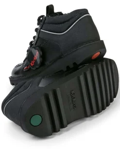 Kids' Patent High Top School Shoes