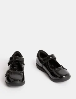 Kids Patent Leather School Shoes (8 Small - 1 Large)