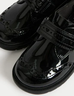 Kids' Patent Leather School Shoes (8 Small - 2 Large)