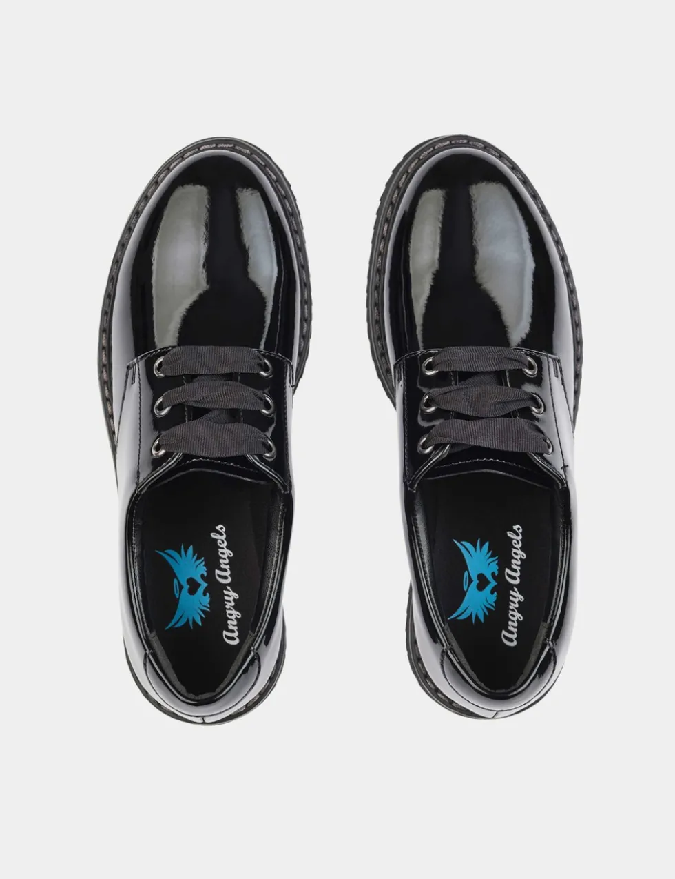 Kids' Patent Leather Schoolwear Shoes (12.5 Small - 9 Large)