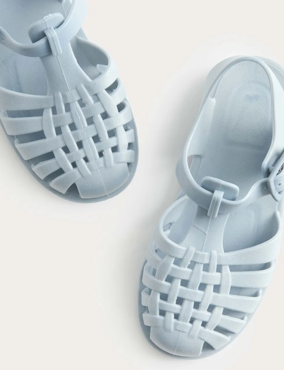 Kids' Plain Matte Jelly Sandals (4 Small - 2 Large)