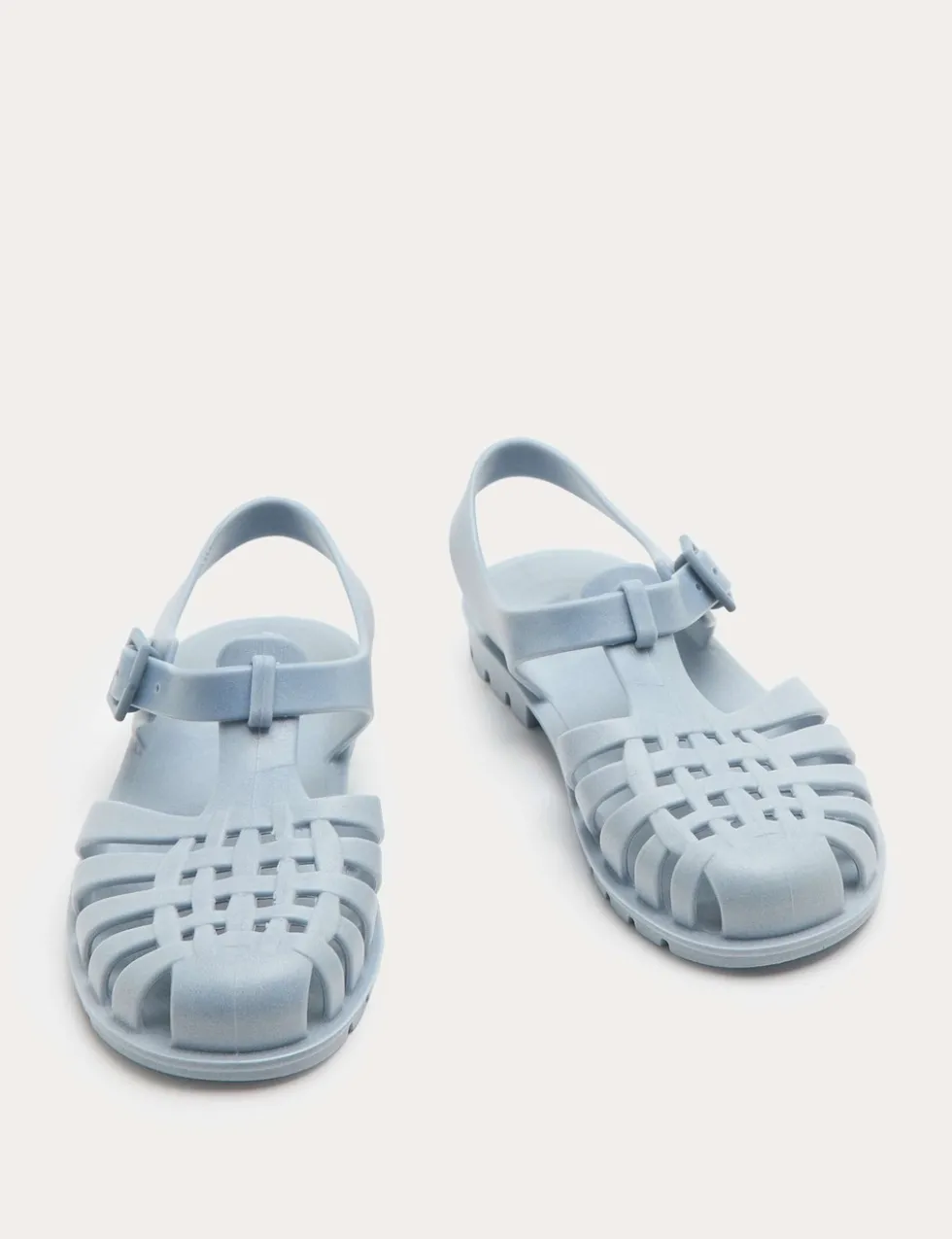 Kids' Plain Matte Jelly Sandals (4 Small - 2 Large)