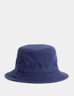 Kids’ Pure Cotton Bucket Sun Hat (1-13 Yrs)