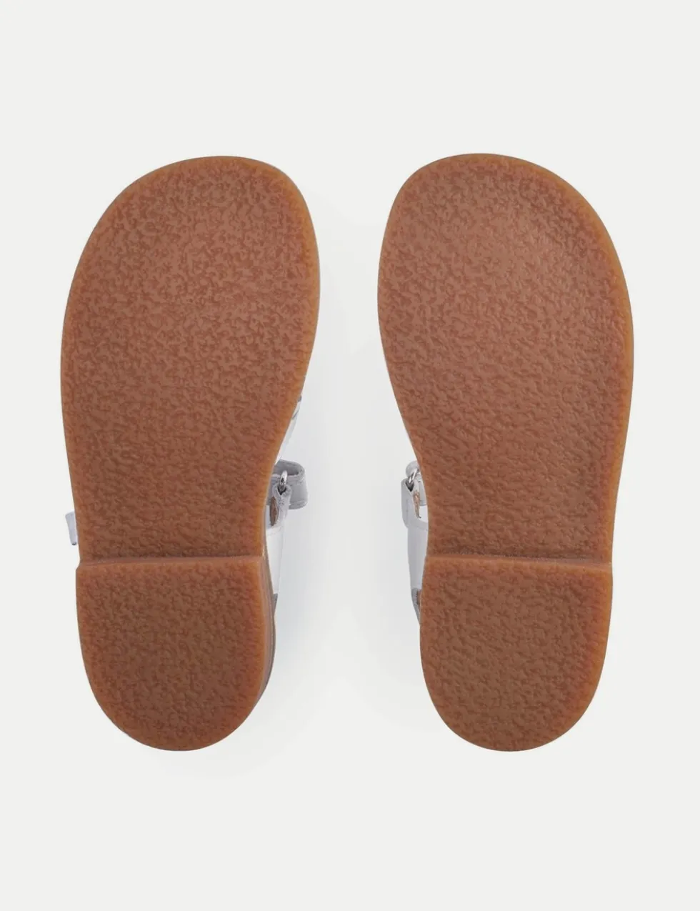 Kids' Schoolwear Leather Riptape Sandals (7 Small - 1½ Large)