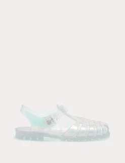 Kids' Shiny Fisherman Jelly Shoes (4 Small - 2 Large)