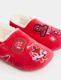 Kids' Spider-Man™ Riptape Slippers (4 Small - 13 Small)