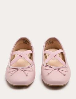 Kids' Square Toe Ballet Shoes (4 Small - 6 Large)