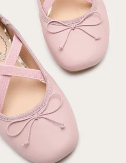 Kids' Square Toe Ballet Shoes (4 Small - 6 Large)