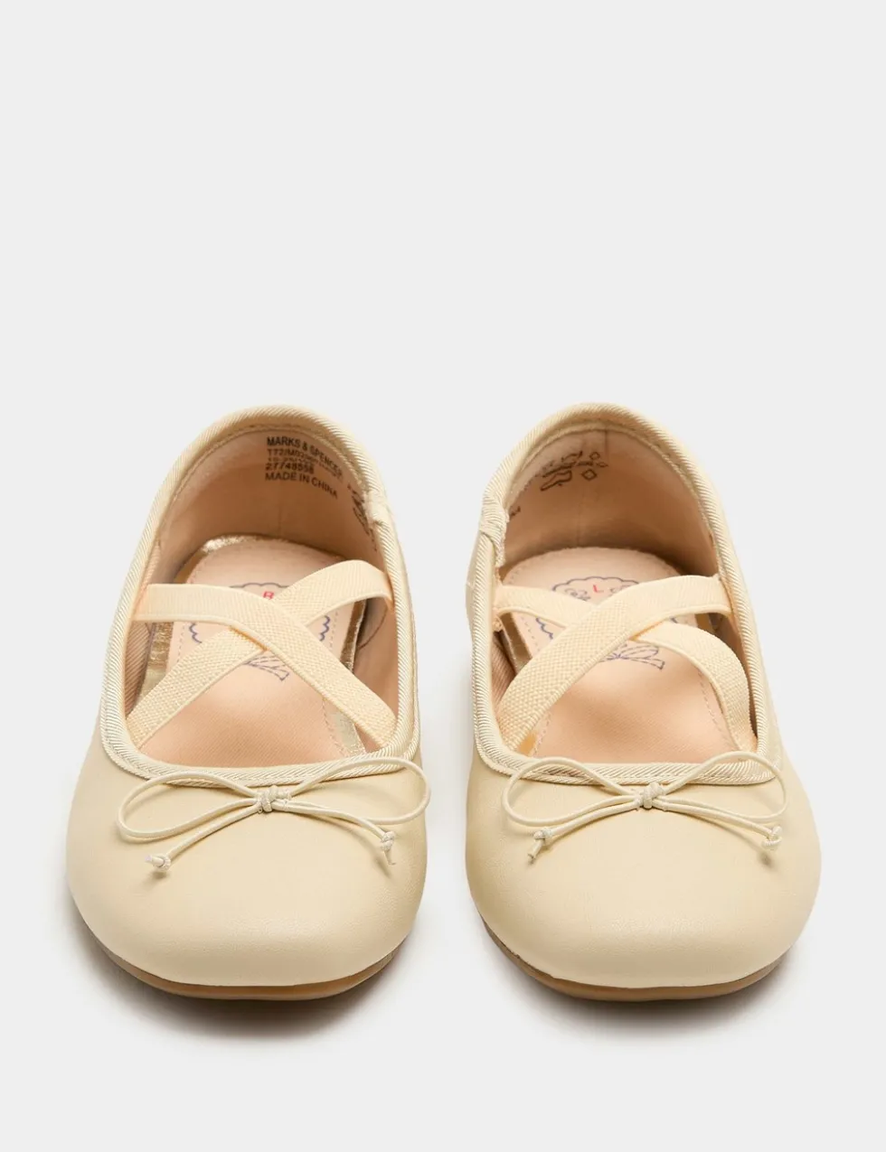 Kids' Square Toe Ballet Shoes (4 Small - 6 Large)