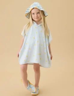 Kids' Striped Lemon Sun Hat (0-4 Yrs)