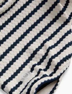 Kids' Striped Sun Hat (0-4 Yrs)