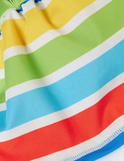 Kids' Striped Swim Sun Hat (0-4 Yrs)