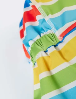 Kids' Striped Swim Sun Hat (0-4 Yrs)
