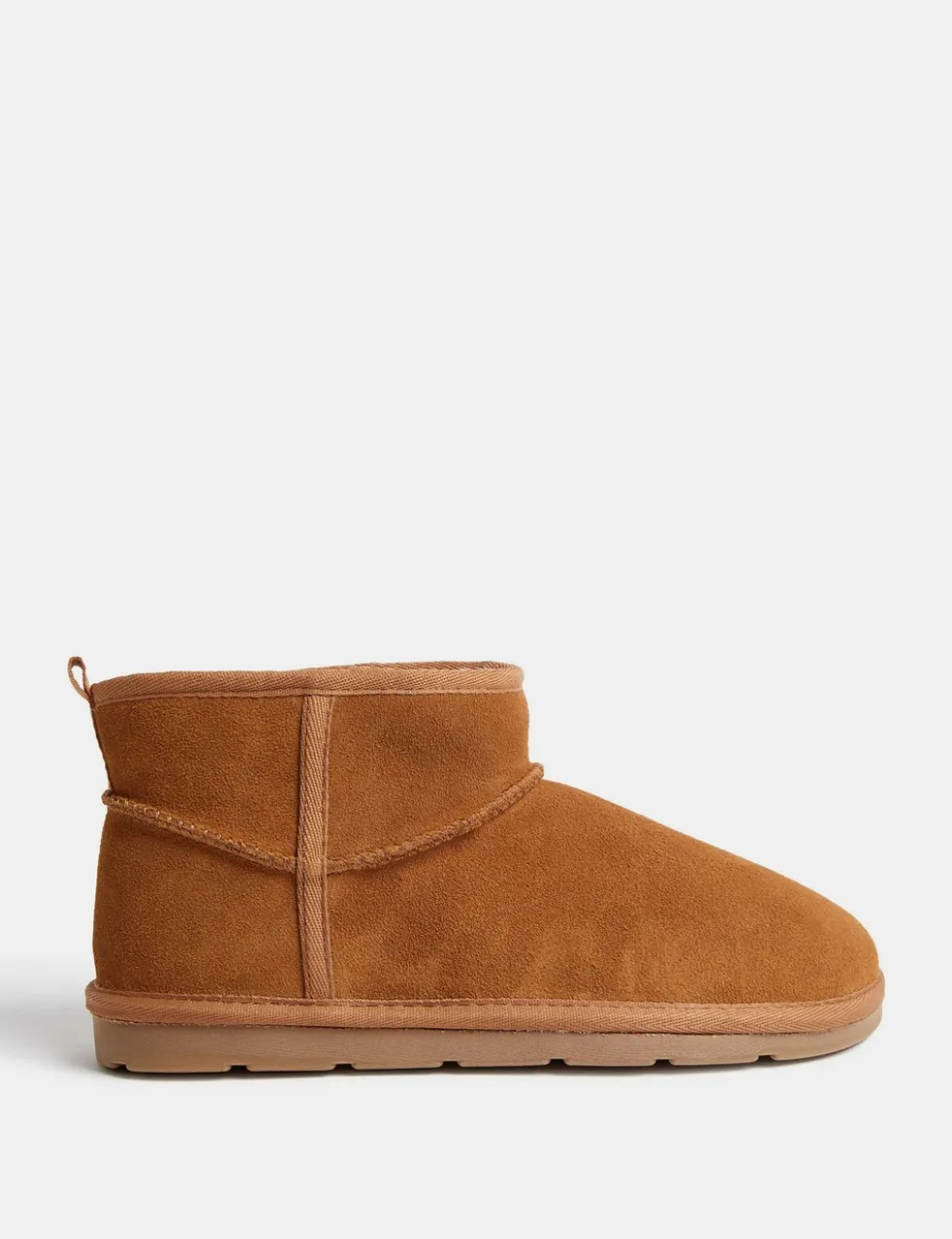 Kids' Suede Ankle Boots (4 Small - 6 Large)