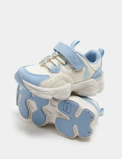 Kids' Suede Disney Frozen™ Riptape Trainers (4 Small - 13 Small)