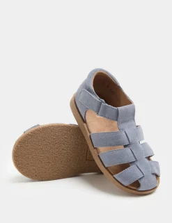 Kids' Suede Fisherman Sandals (4 Small - 2 Large)