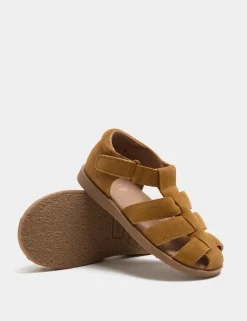 Kids' Suede Fisherman Sandals (4 Small - 2 Large)