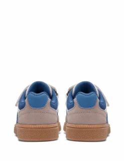Kids' Suede Riptape Trainers (4 Small-6 Small)