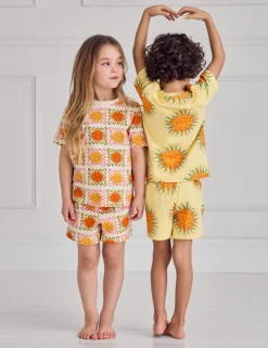 Kids Two Pack Sunshine Print Short Pyjama Set
