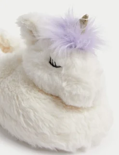 Kid's Unicorn Slippers (4 Small - 6 Large)