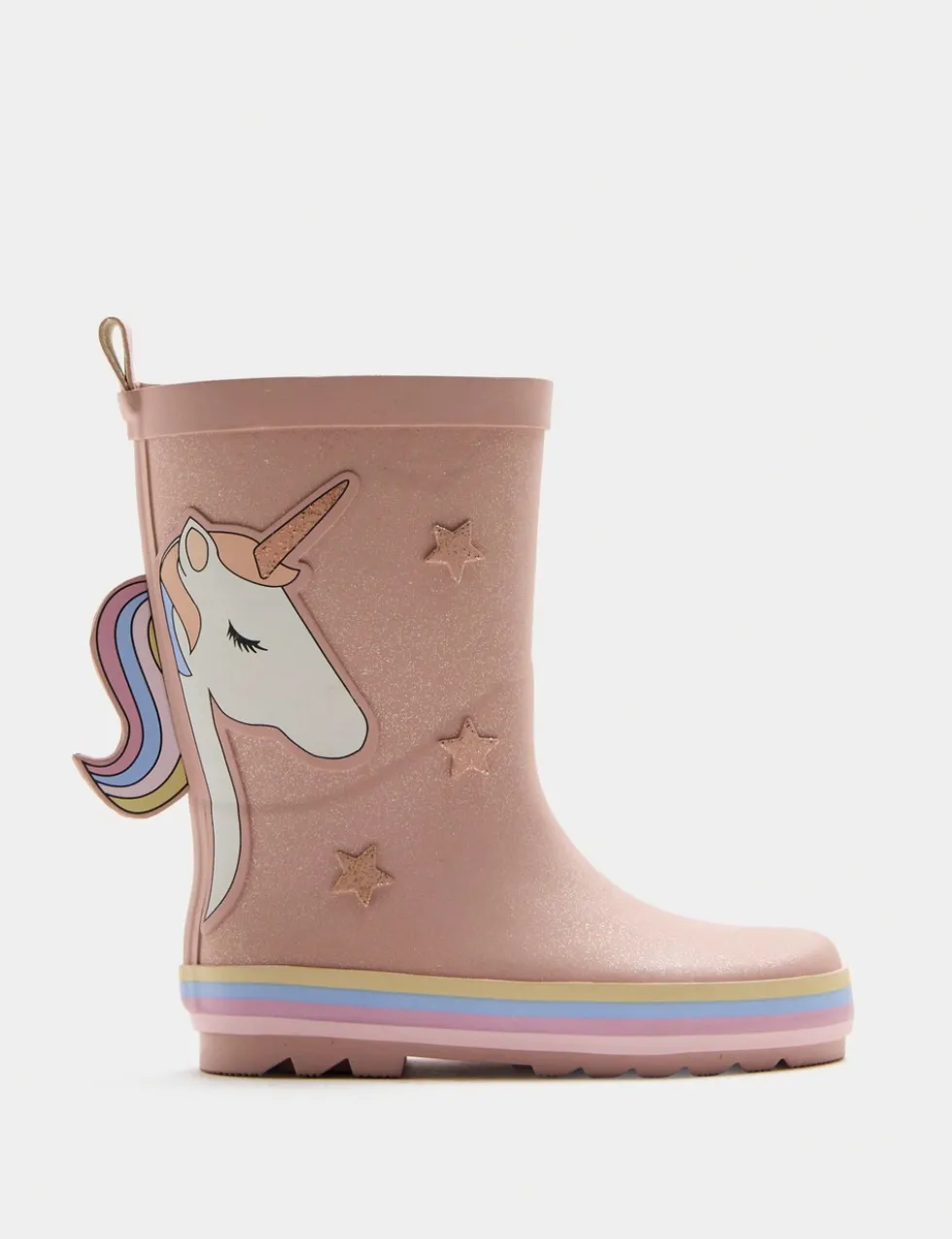 Kids' Unicorn Wellies (4 Small - 2 Large)