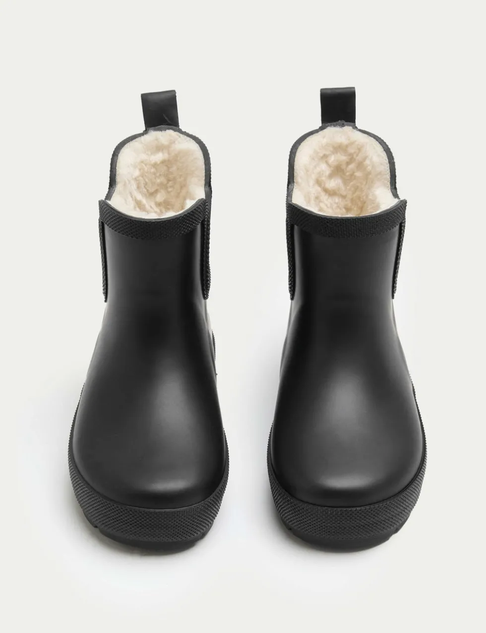 Kids' Warm Lined Chelsea Wellies (3 Small - 2 Large)